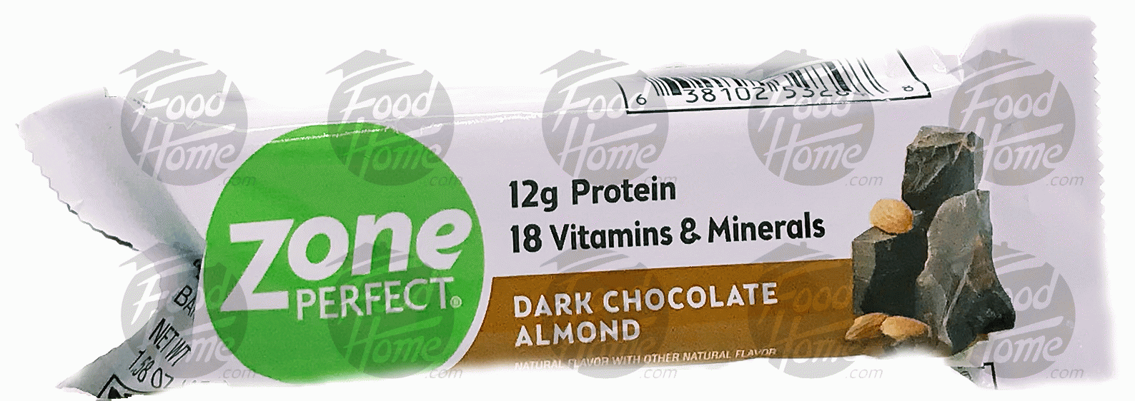 Zone Perfect  dark chocolate almond nutrition bar Full-Size Picture